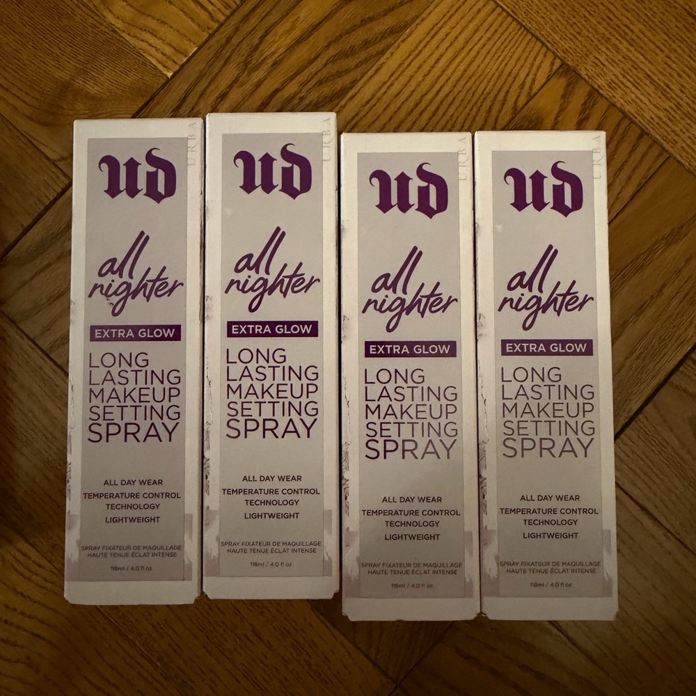 SOLD OUT Bottles Urban Decay All Nighter Extra Glow Make Up Setting Spray